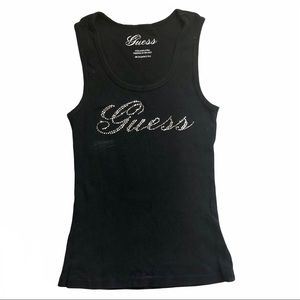 Rhinestone Guess Tank